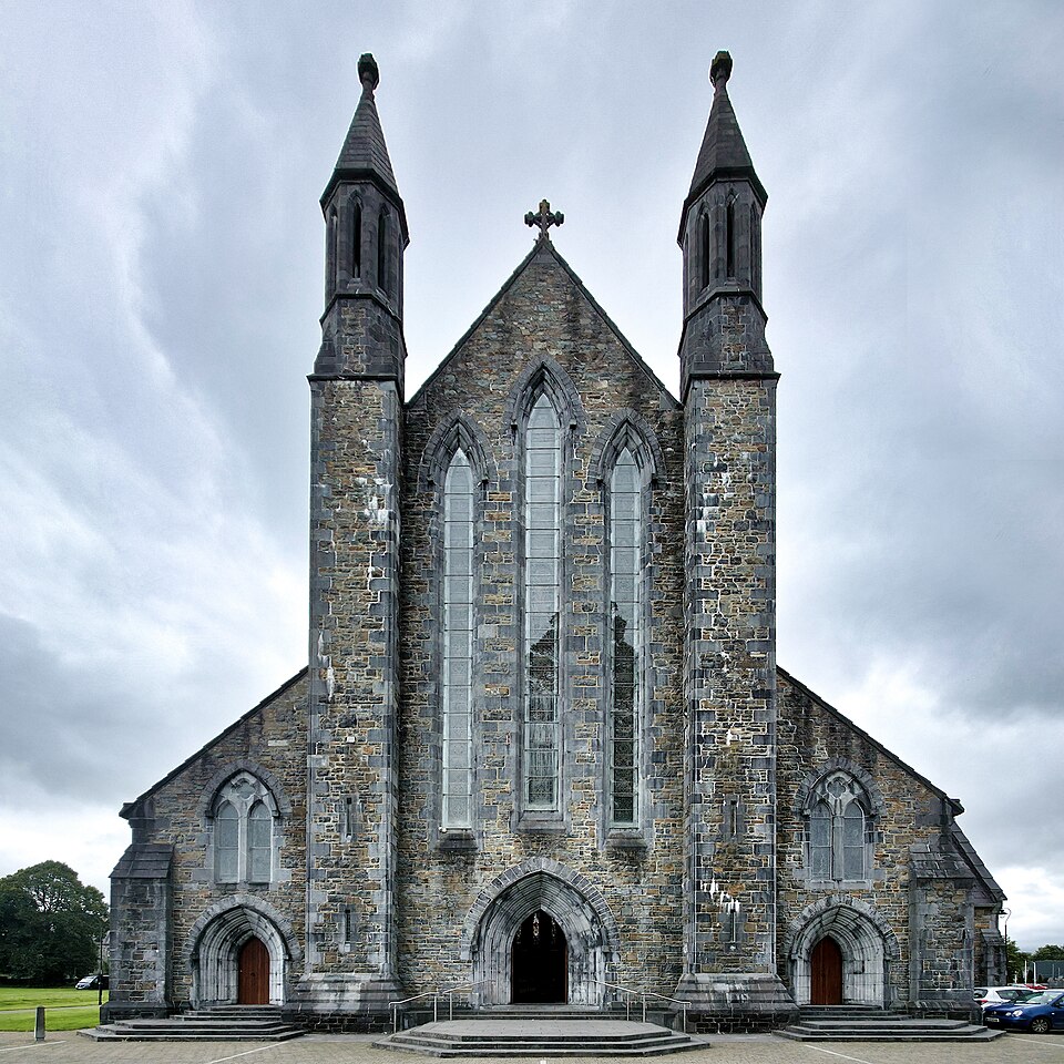 Exterior facade of St Mary's Cathedral in Killarney