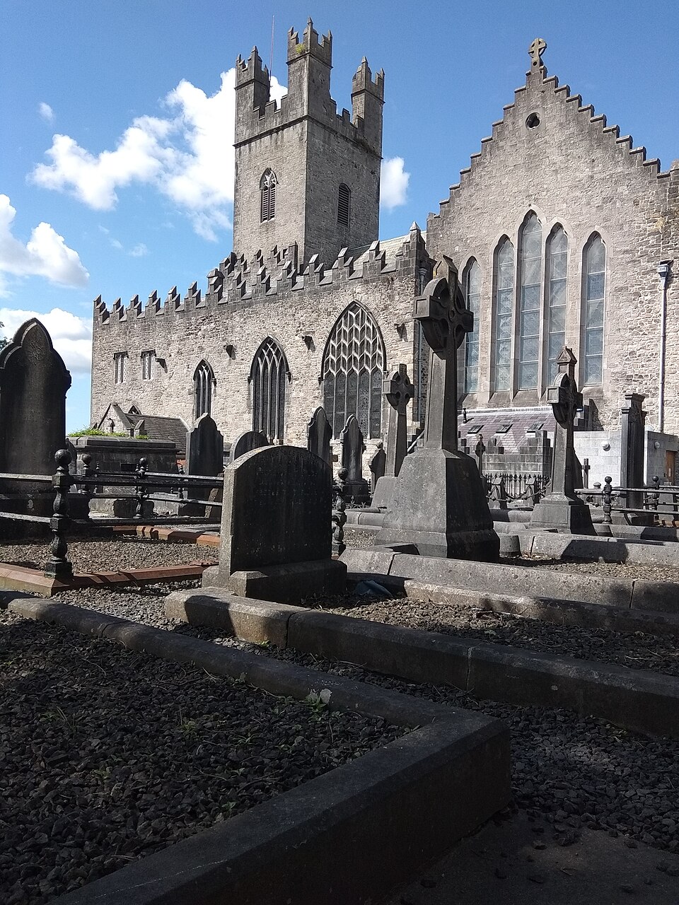 Exterior view of Saint Mary's Cathedral in Limerick
